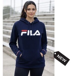 NWT Fila  pull over hoodie size M